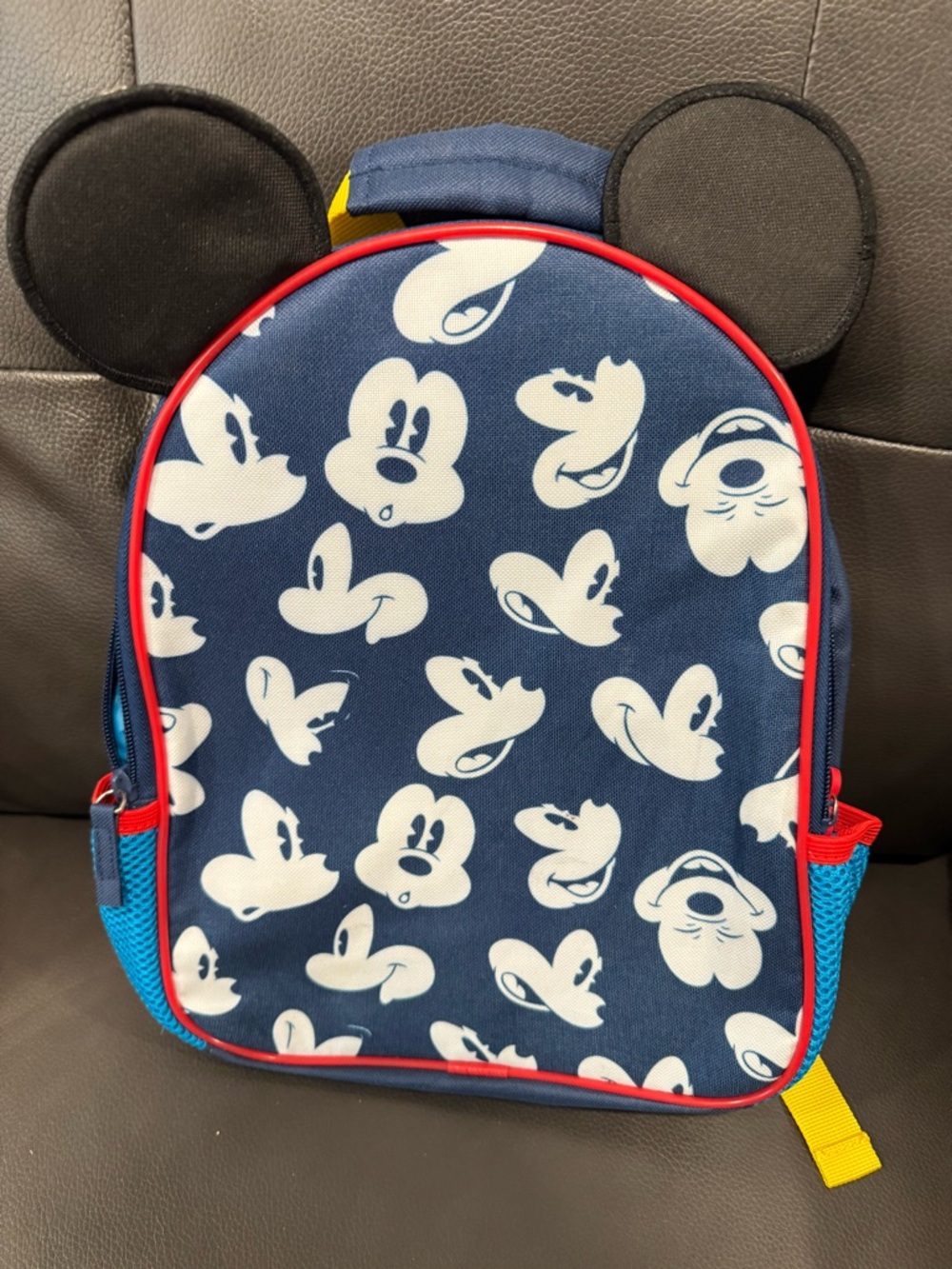 Disney Mickey Mouse Junior Navy Backpack with Ears